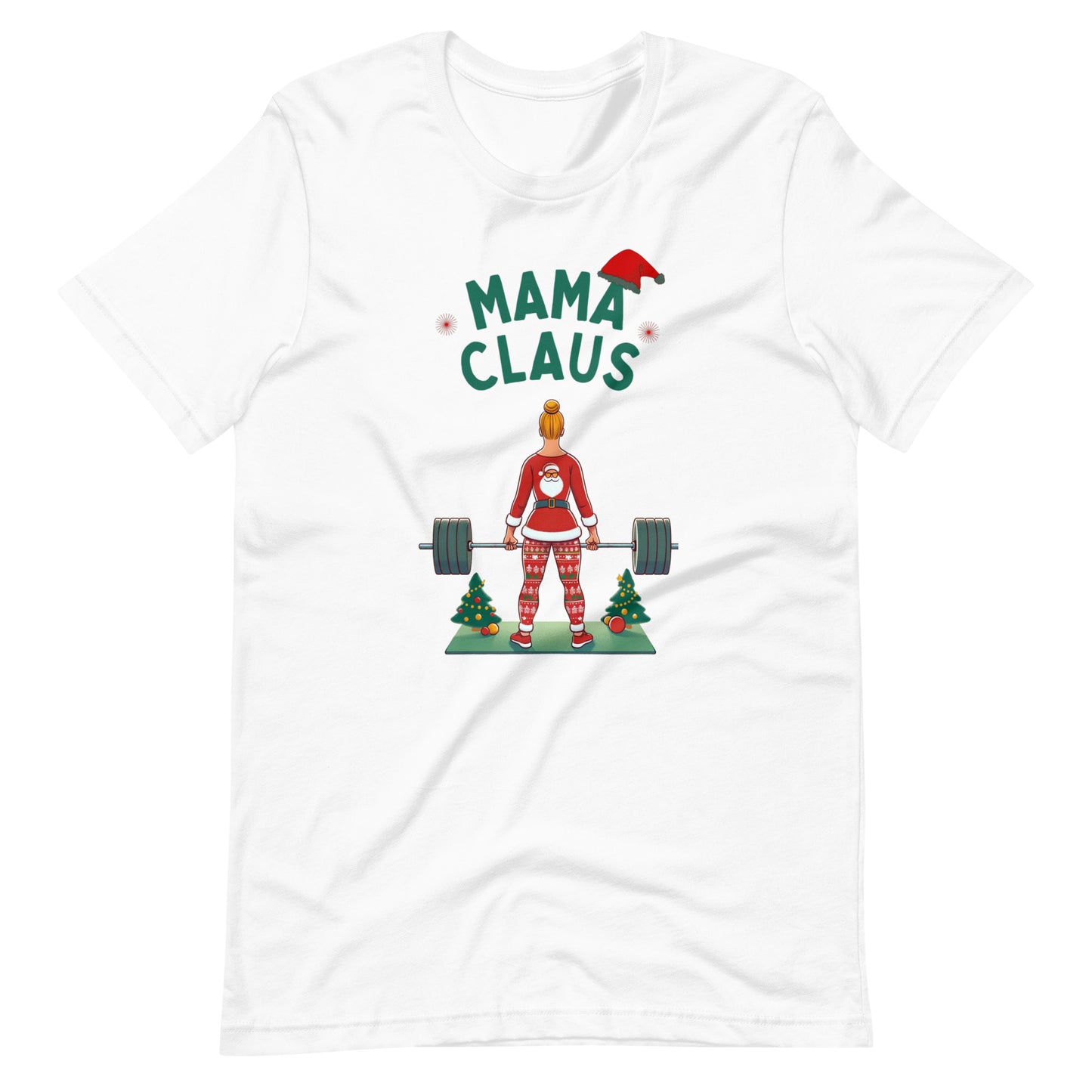 Fit Mama Claus Christmas T-Shirt V2 Pump Cover (Free Shipping)