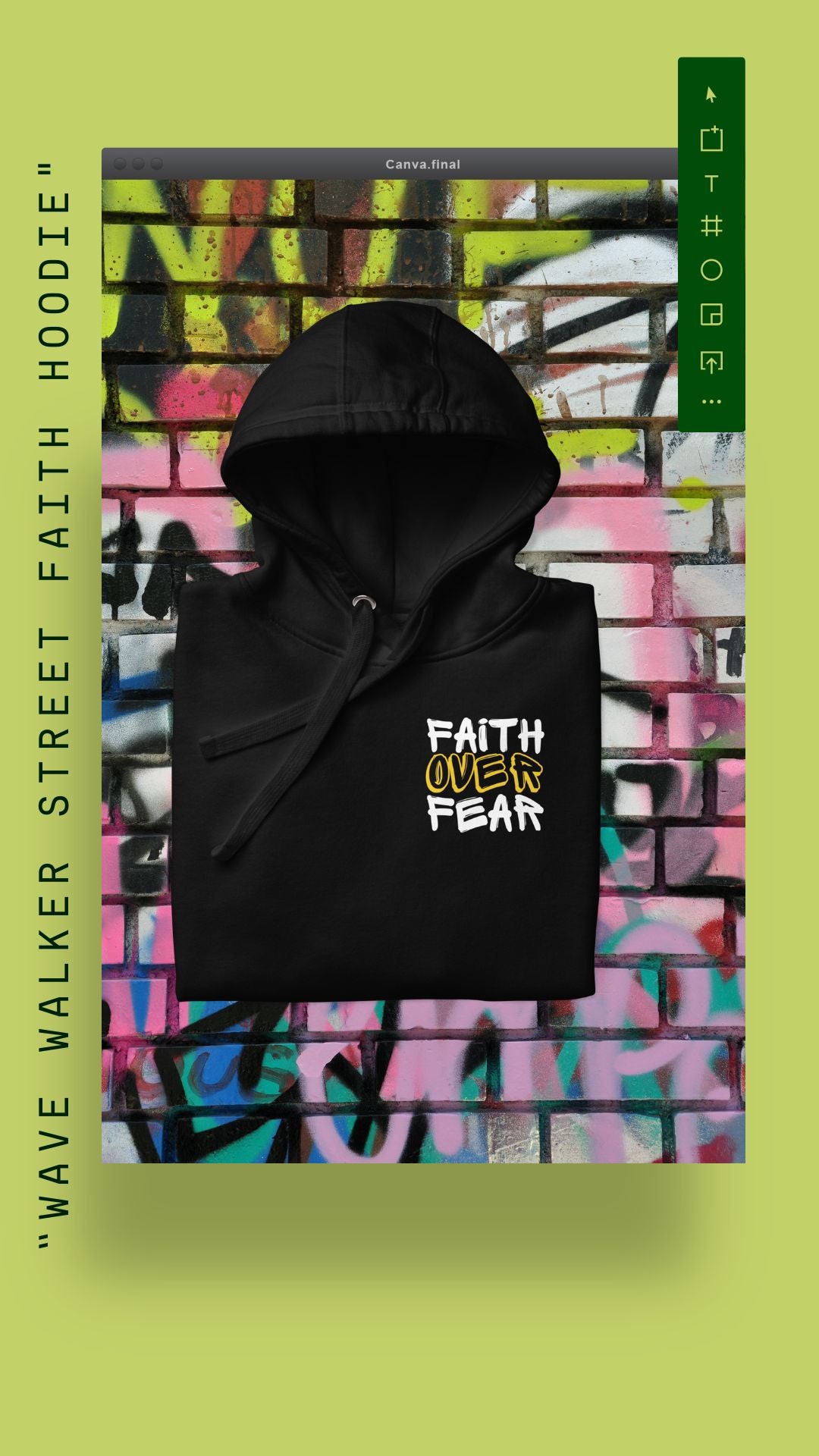 Wave Walker Street Faith Hoodie