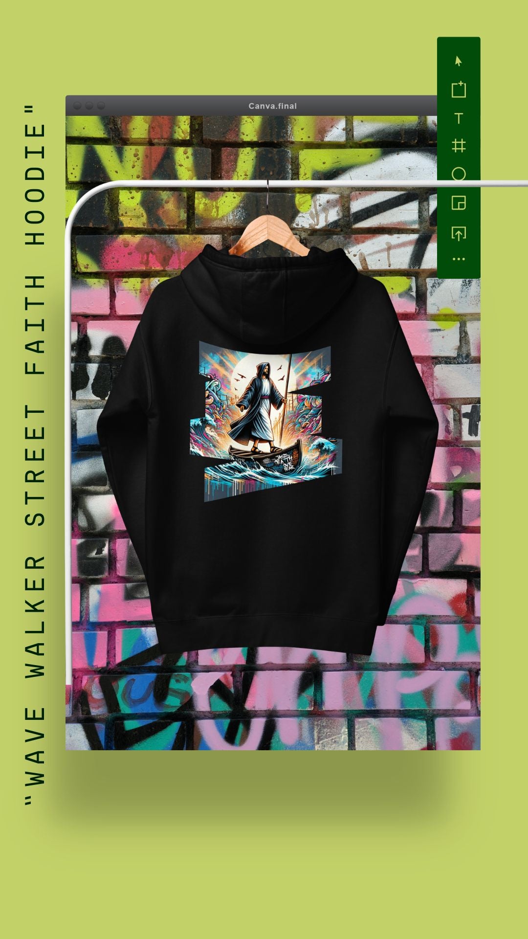 Wave Walker Street Faith Hoodie