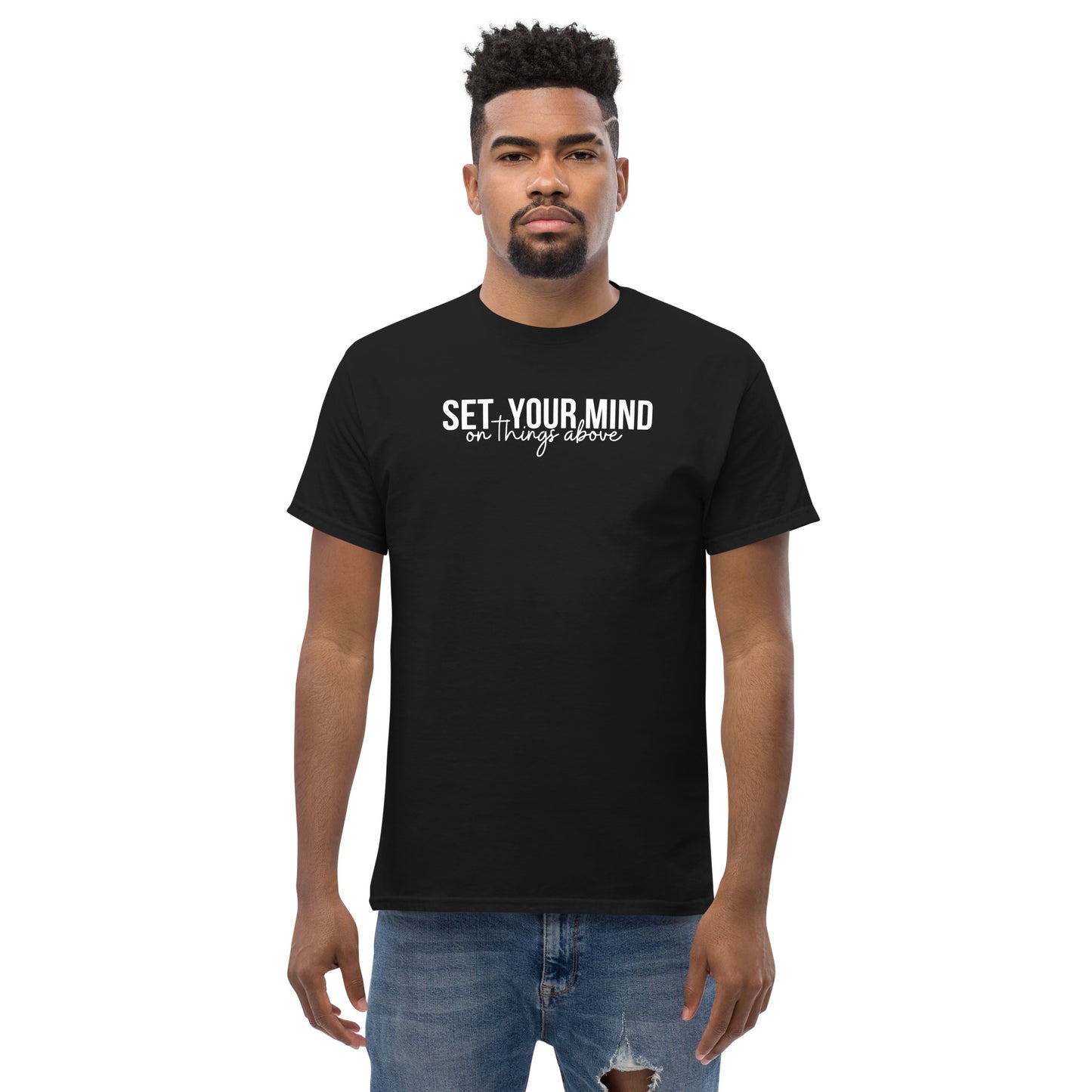 Set Your Mind On Things Above Cotton T-Shirt