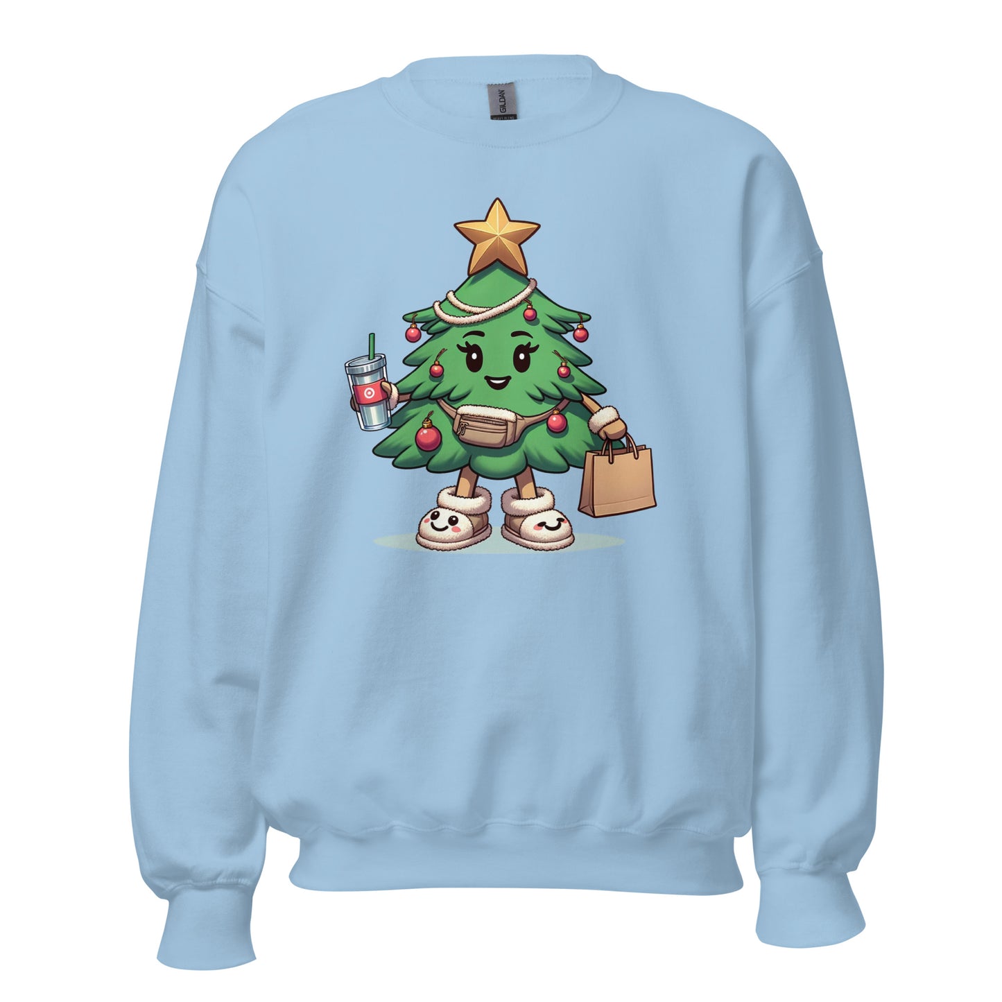 Shopping Spree Spruce Lady Woman's Sweatshirt