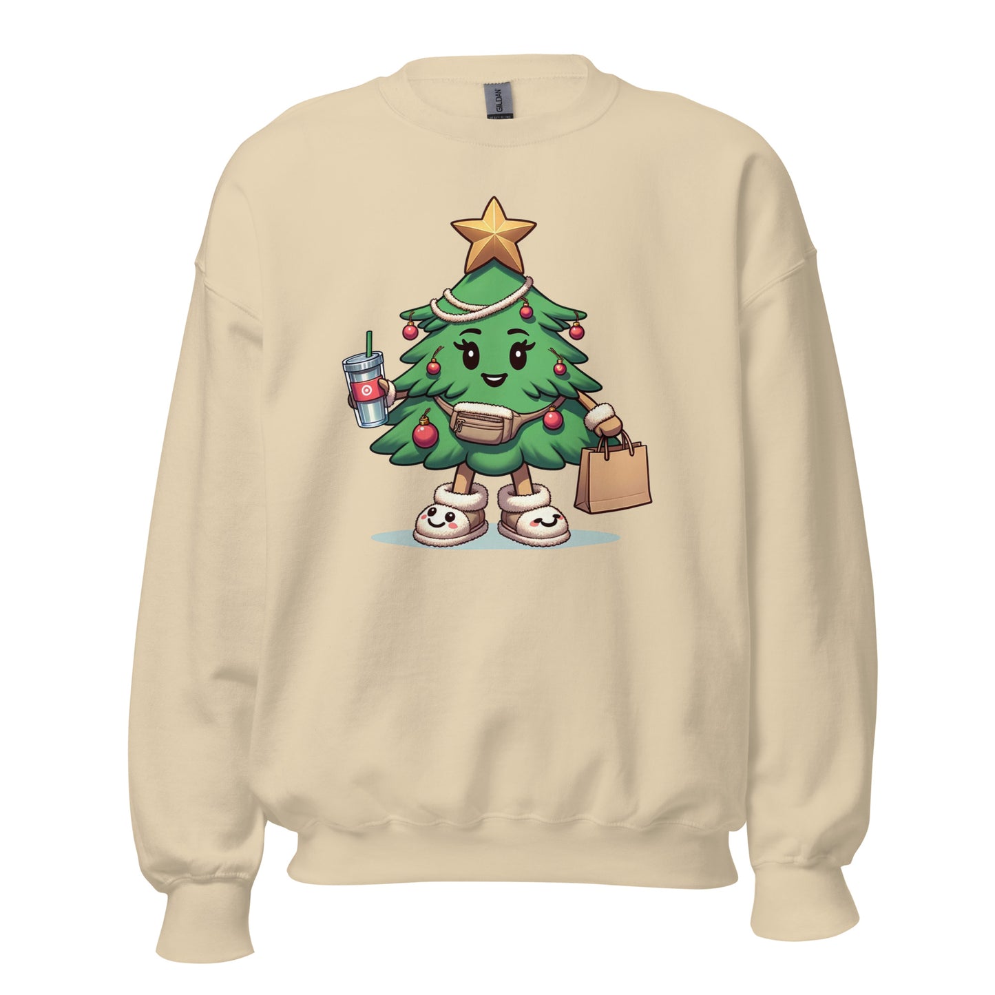 Shopping Spree Spruce Lady Woman's Sweatshirt