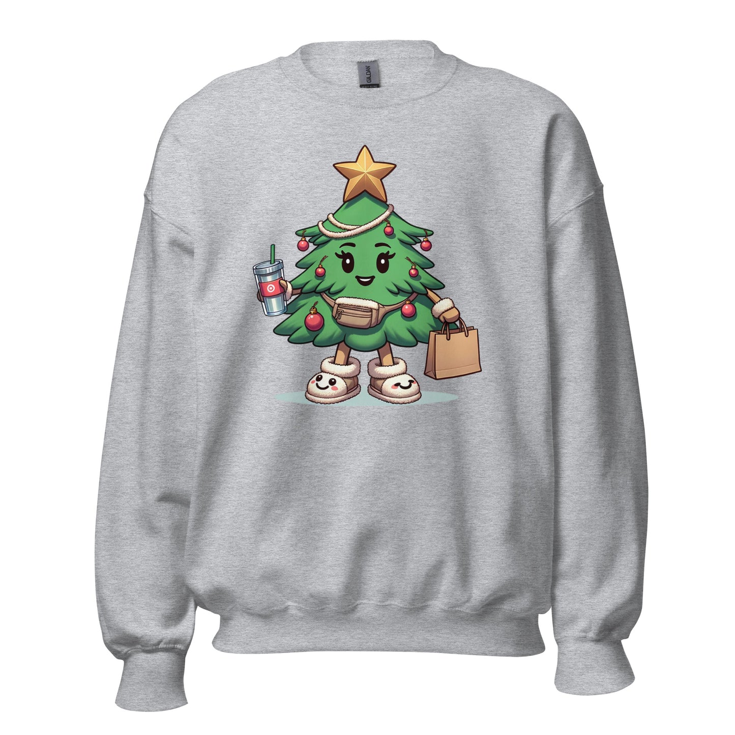 Shopping Spree Spruce Lady Woman's Sweatshirt