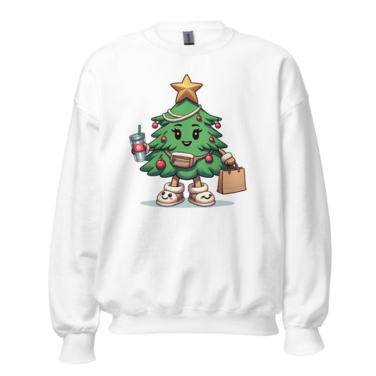 Shopping Spree Spruce Lady Woman's Sweatshirt