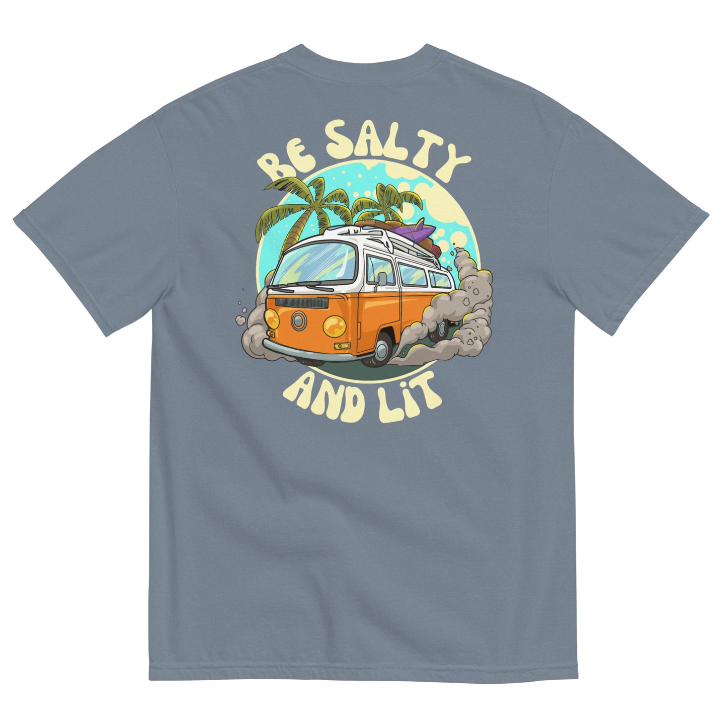 Be Salty And Lit Matthew 5 Unisex Garment-Dyed Heavyweight T-shirt