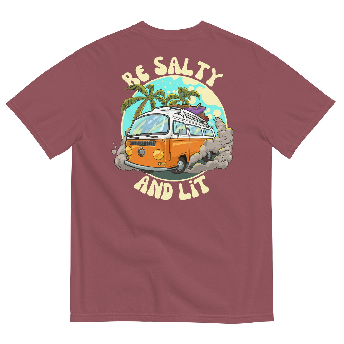 Be Salty And Lit Matthew 5 Unisex Garment-Dyed Heavyweight T-shirt