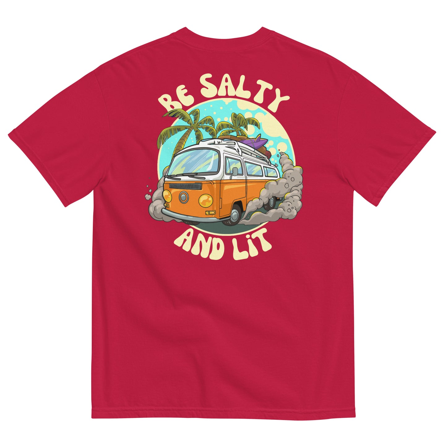 Be Salty And Lit Matthew 5 Unisex Garment-Dyed Heavyweight T-shirt