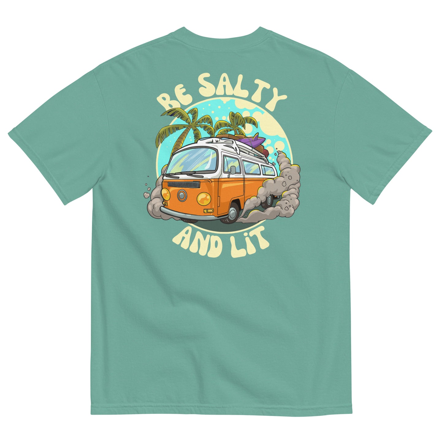 Be Salty And Lit Matthew 5 Unisex Garment-Dyed Heavyweight T-shirt