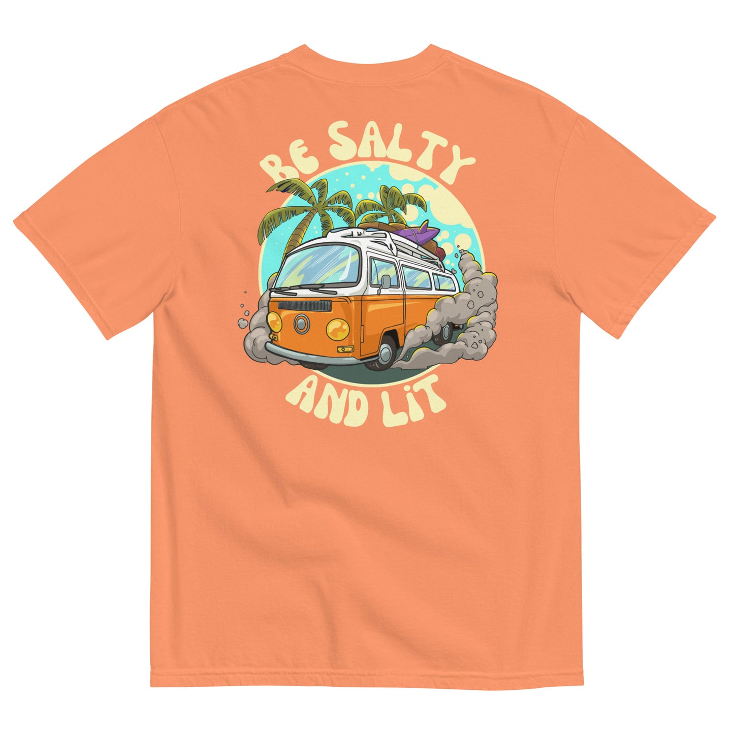 Be Salty And Lit Matthew 5 Unisex Garment-Dyed Heavyweight T-shirt