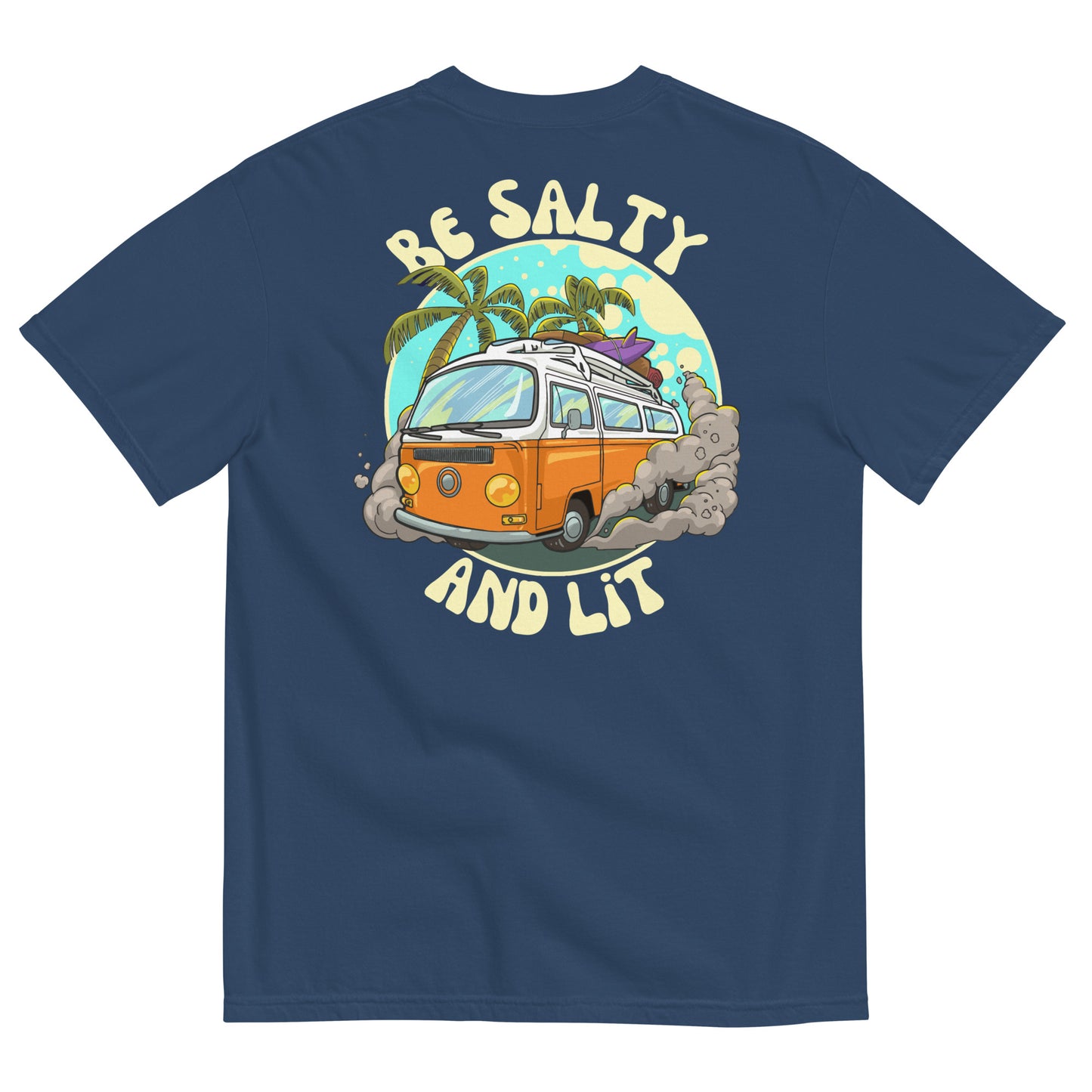 Be Salty And Lit Matthew 5 Unisex Garment-Dyed Heavyweight T-shirt