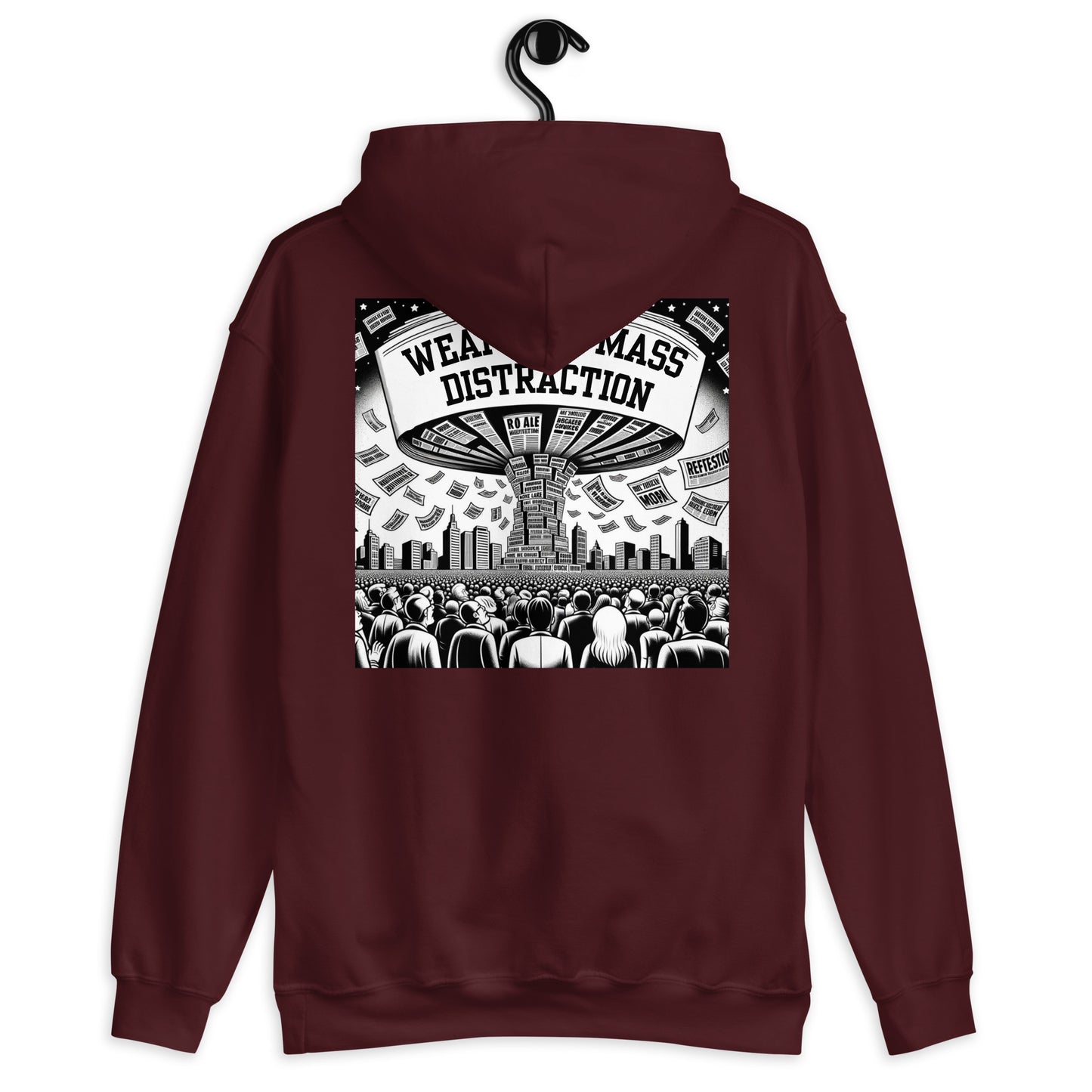 Media Mass Distraction Hoodie