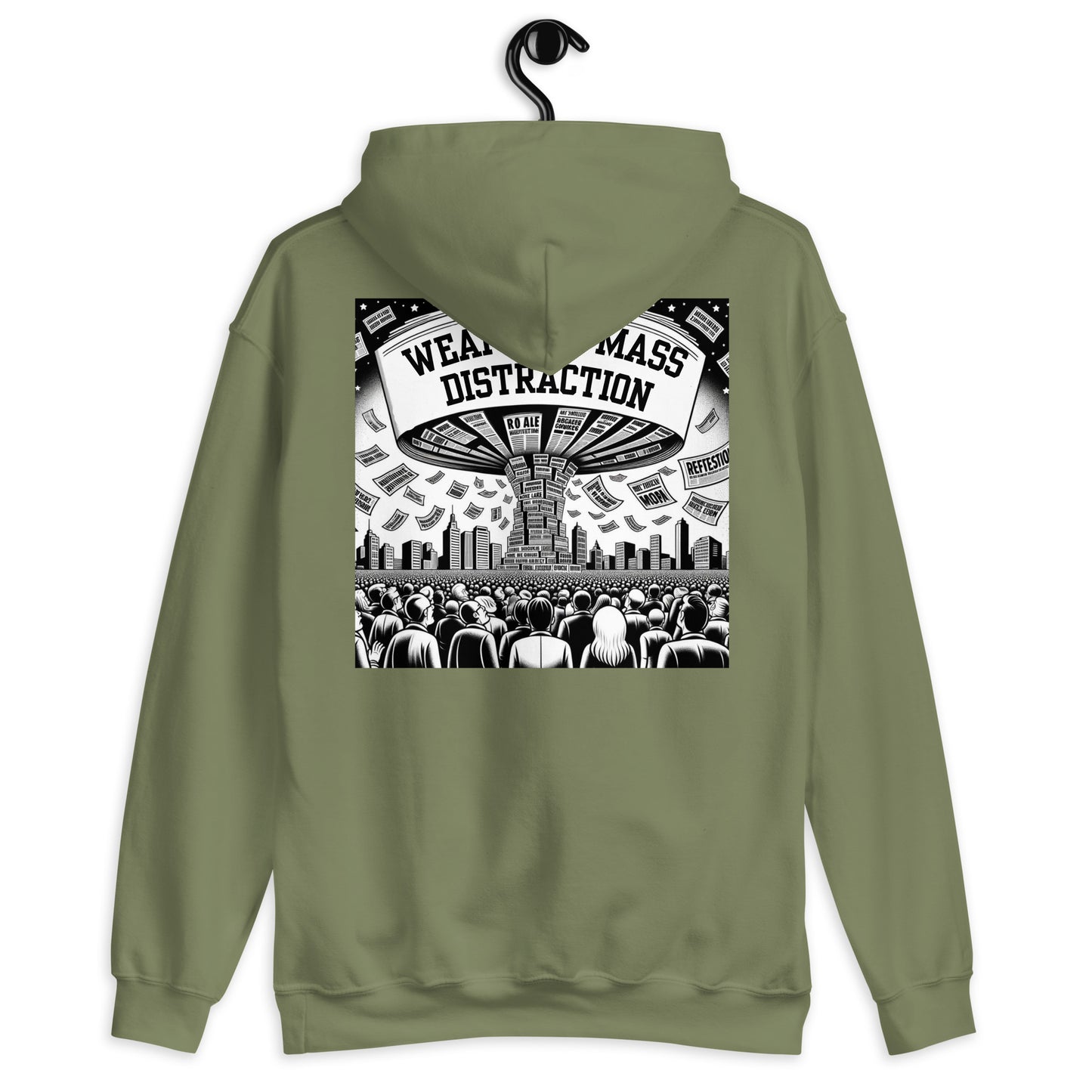 Media Mass Distraction Hoodie