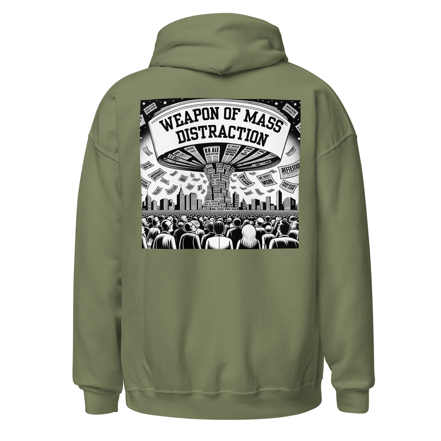 Media Mass Distraction Hoodie