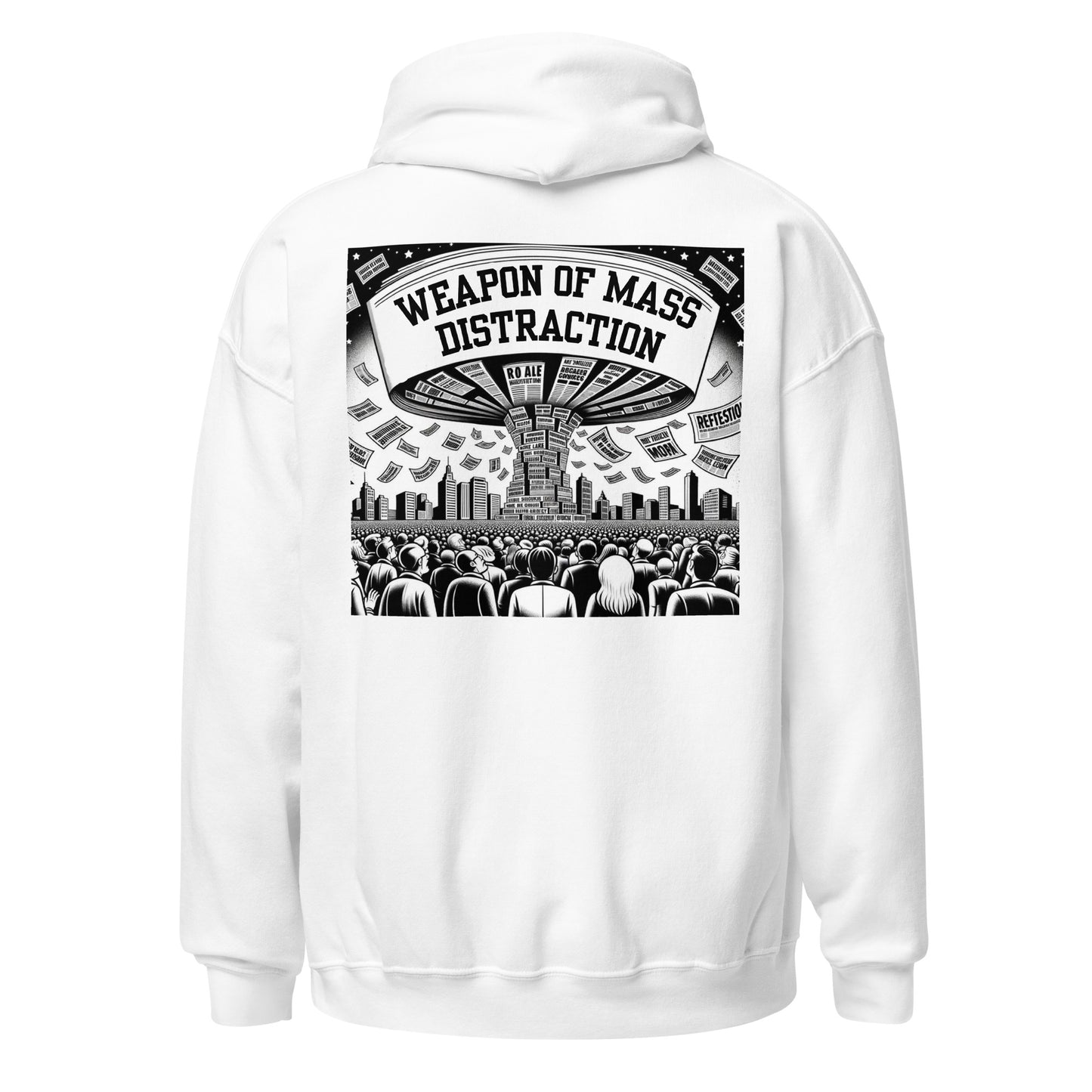 Media Mass Distraction Hoodie