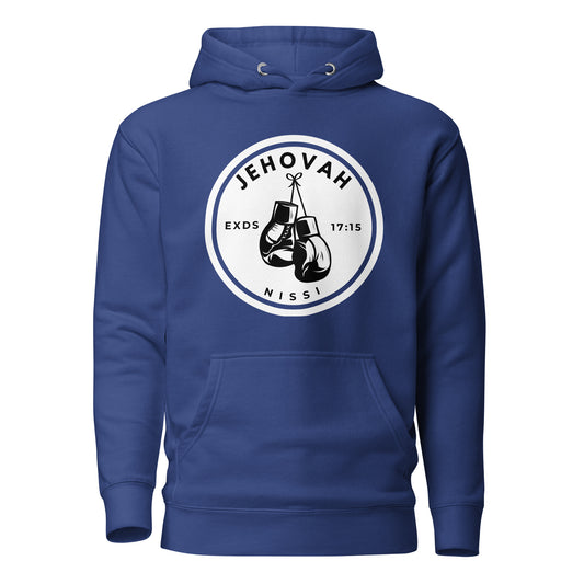 Jehovah Nissi Boxing Hoodie - God Fights Our Battles