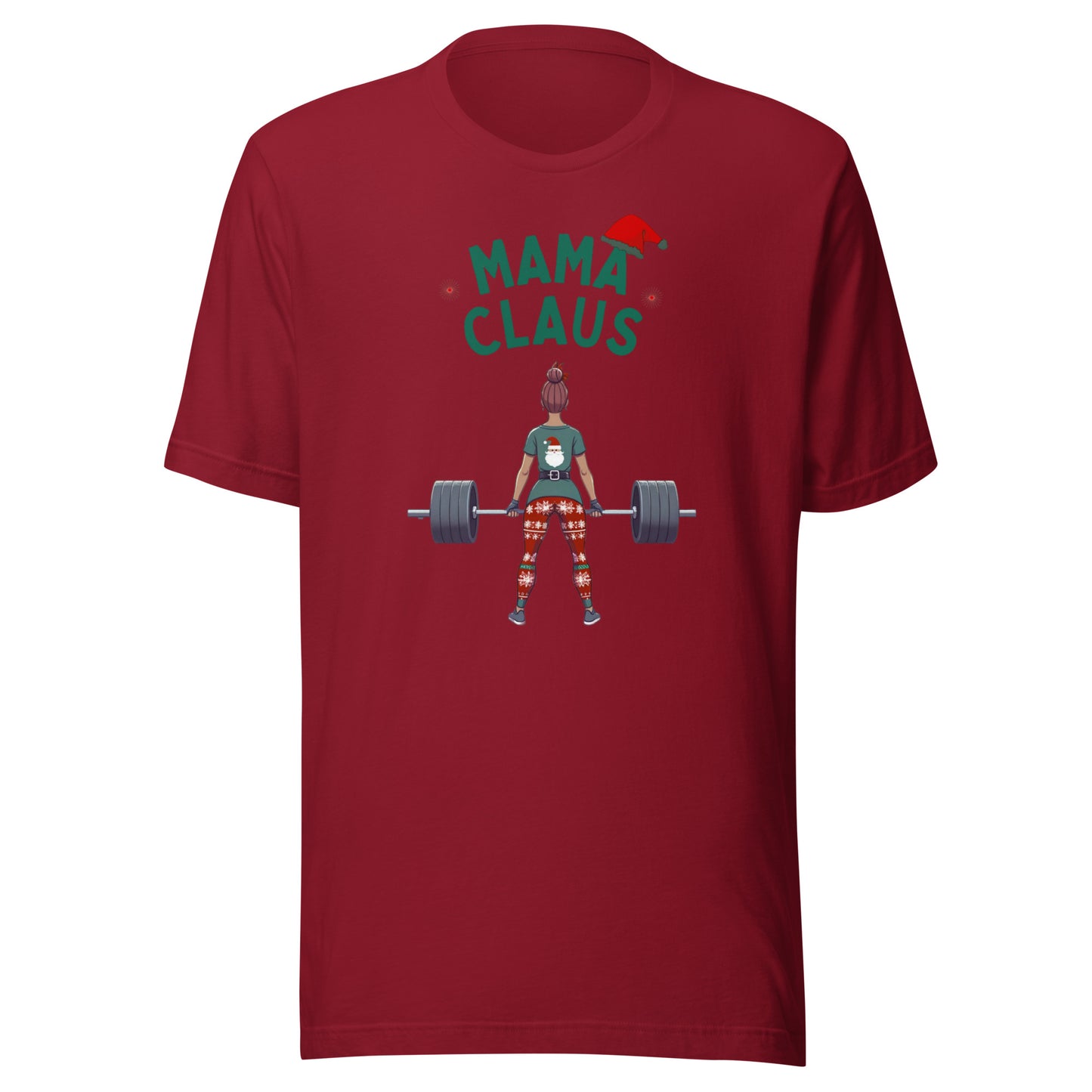 Fit Mama Claus Christmas T-Shirt Pump Cover (Free Shipping)
