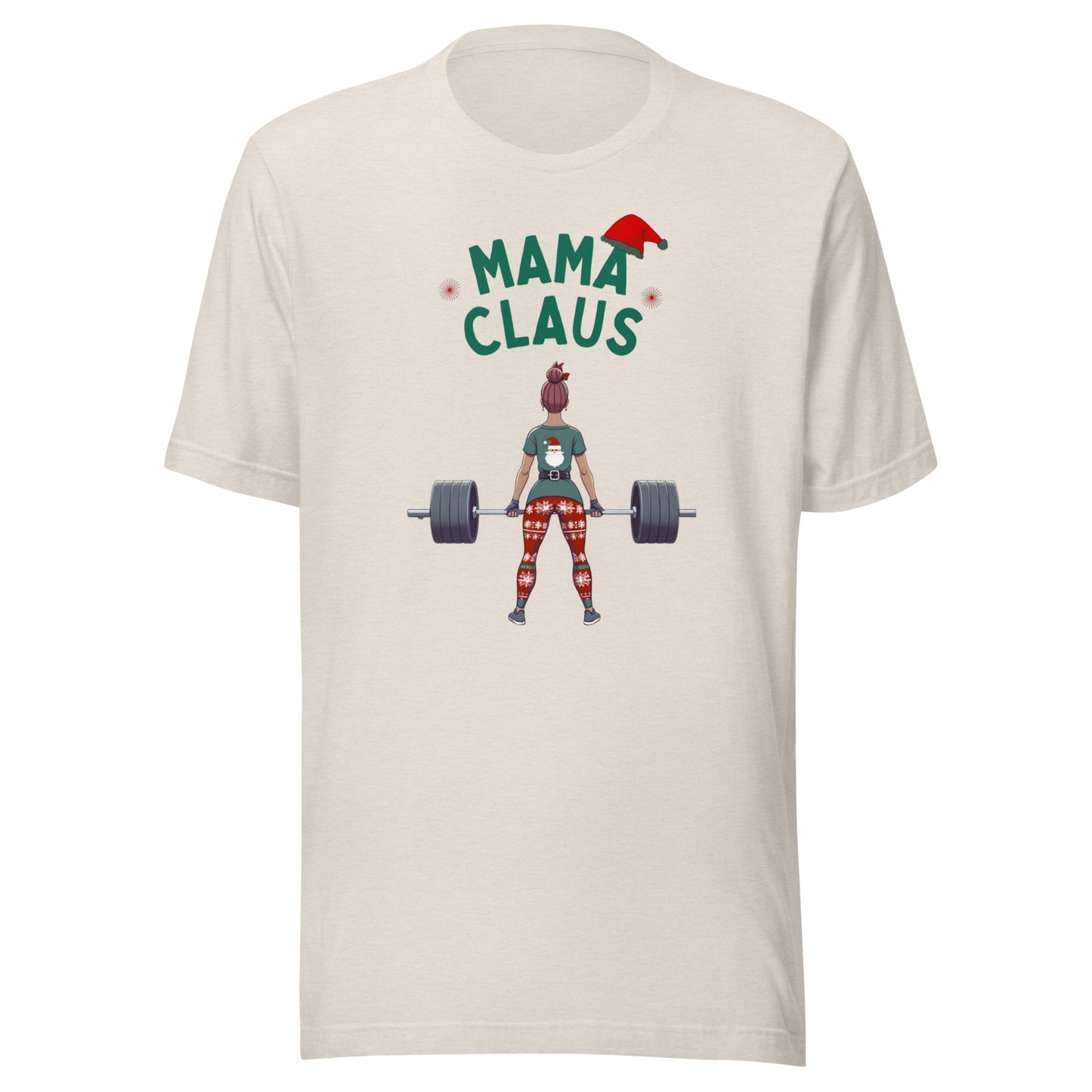 Fit Mama Claus Christmas T-Shirt Pump Cover (Free Shipping)
