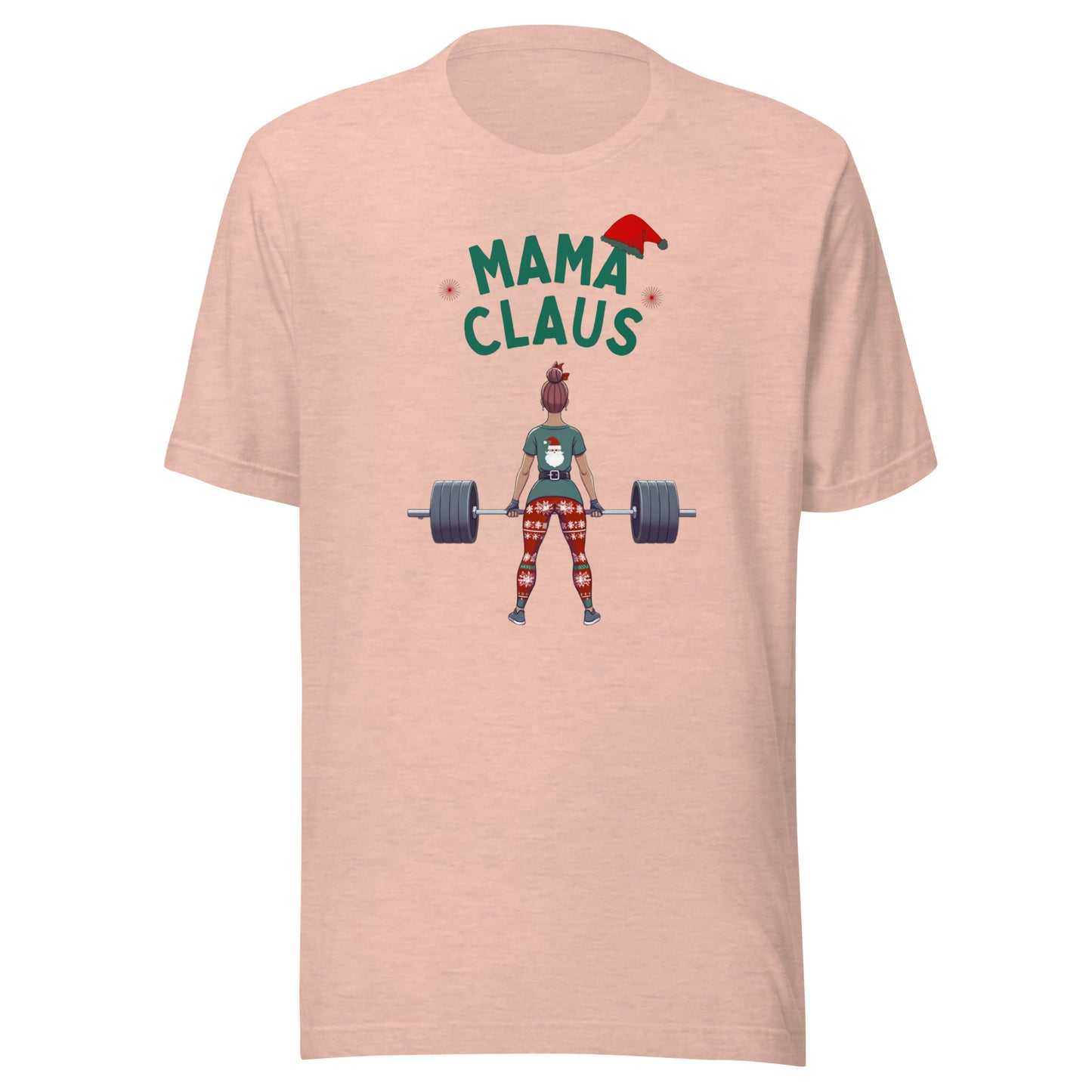 Fit Mama Claus Christmas T-Shirt Pump Cover (Free Shipping)