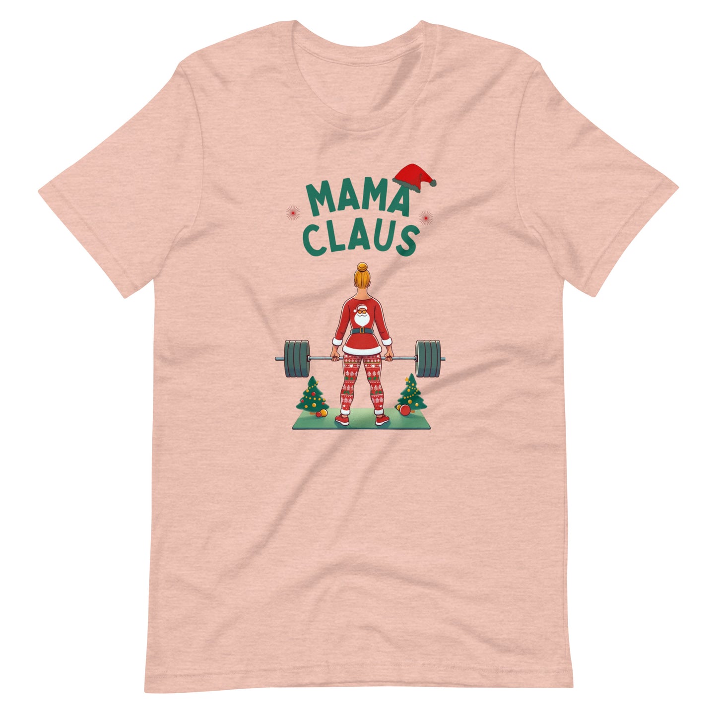 Fit Mama Claus Christmas T-Shirt V2 Pump Cover (Free Shipping)