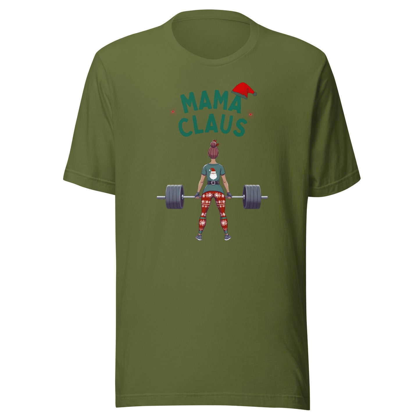 Fit Mama Claus Christmas T-Shirt Pump Cover (Free Shipping)