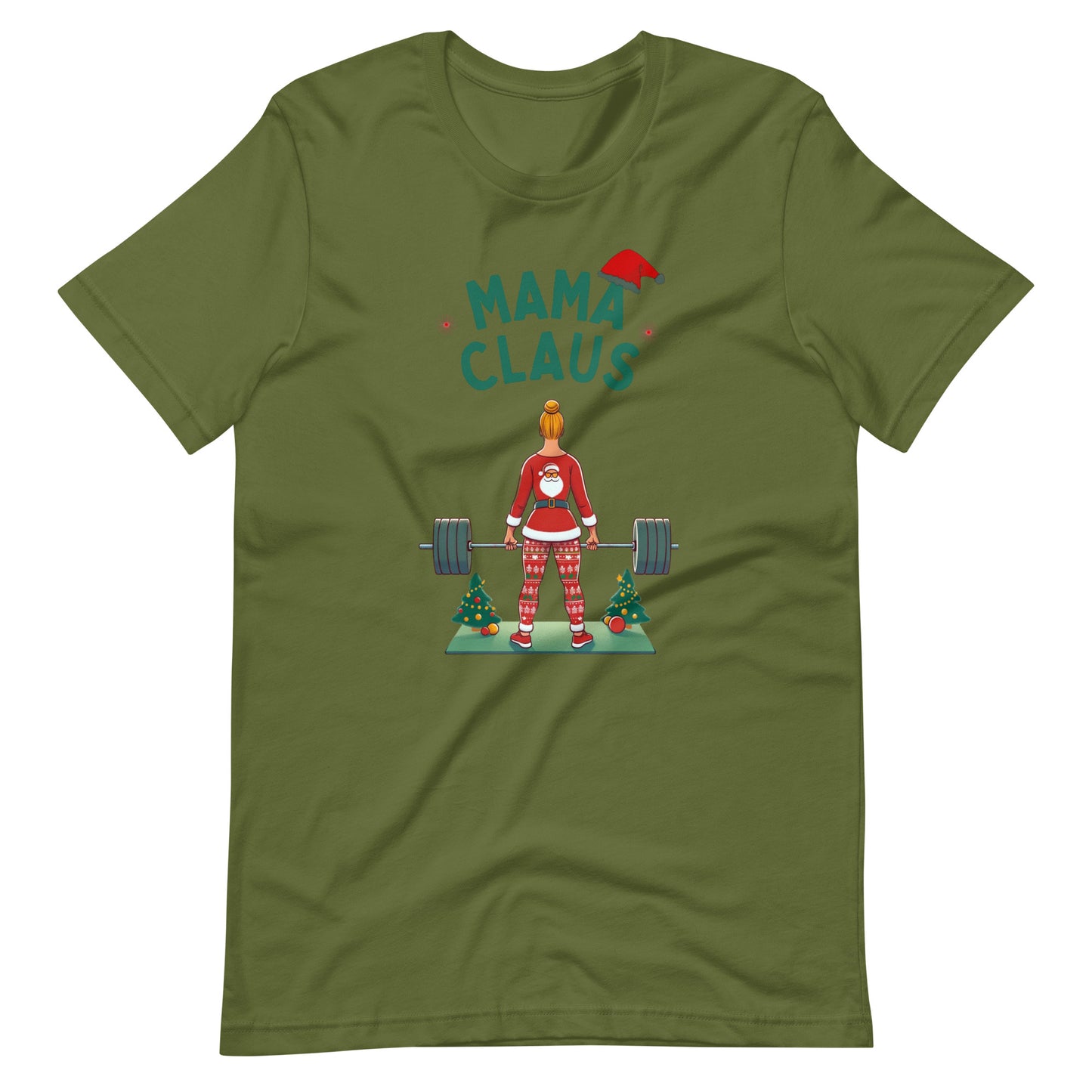 Fit Mama Claus Christmas T-Shirt V2 Pump Cover (Free Shipping)