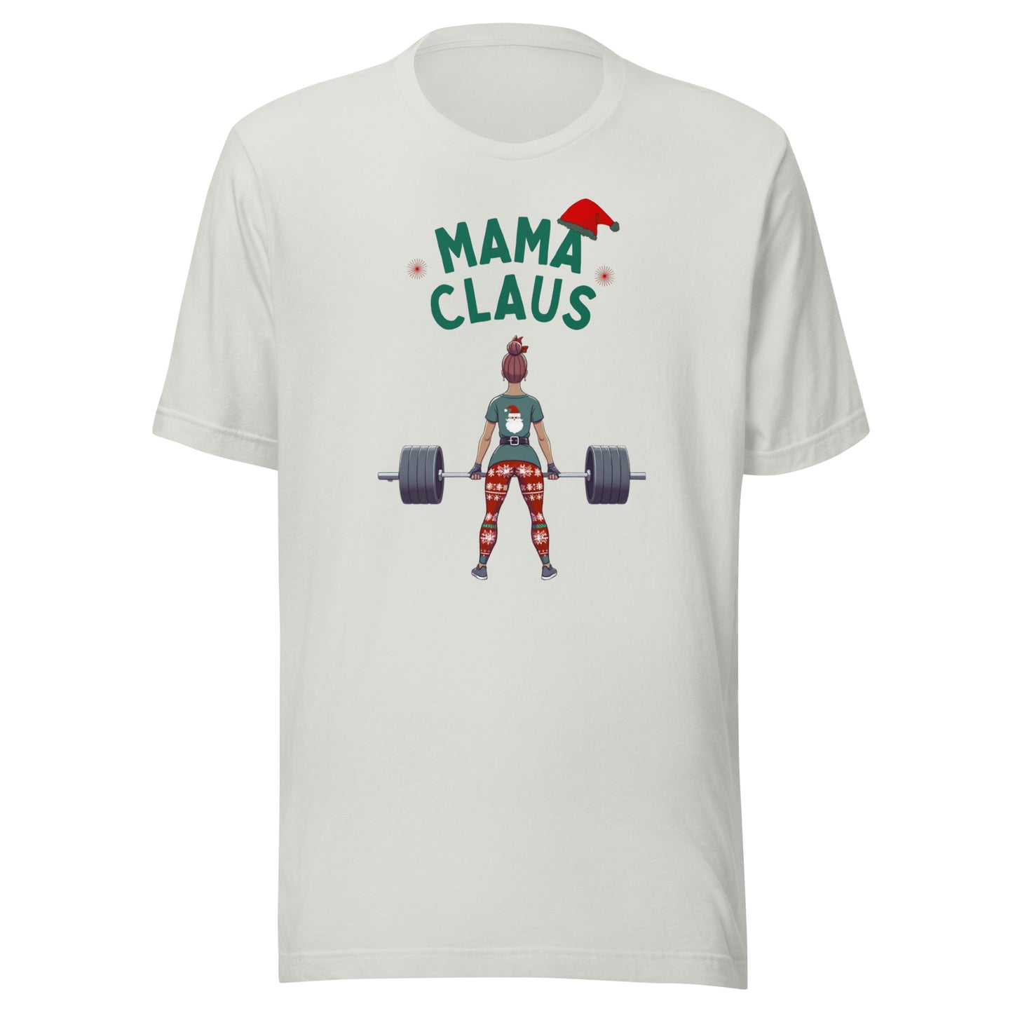 Fit Mama Claus Christmas T-Shirt Pump Cover (Free Shipping)