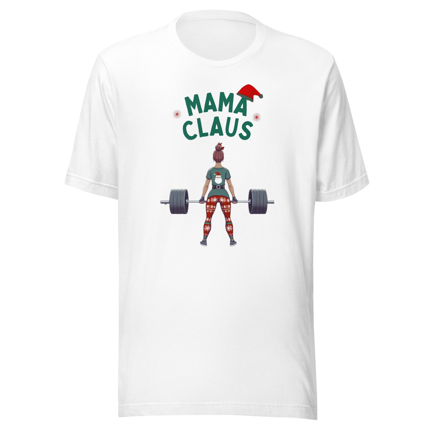 Fit Mama Claus Christmas T-Shirt Pump Cover (Free Shipping)