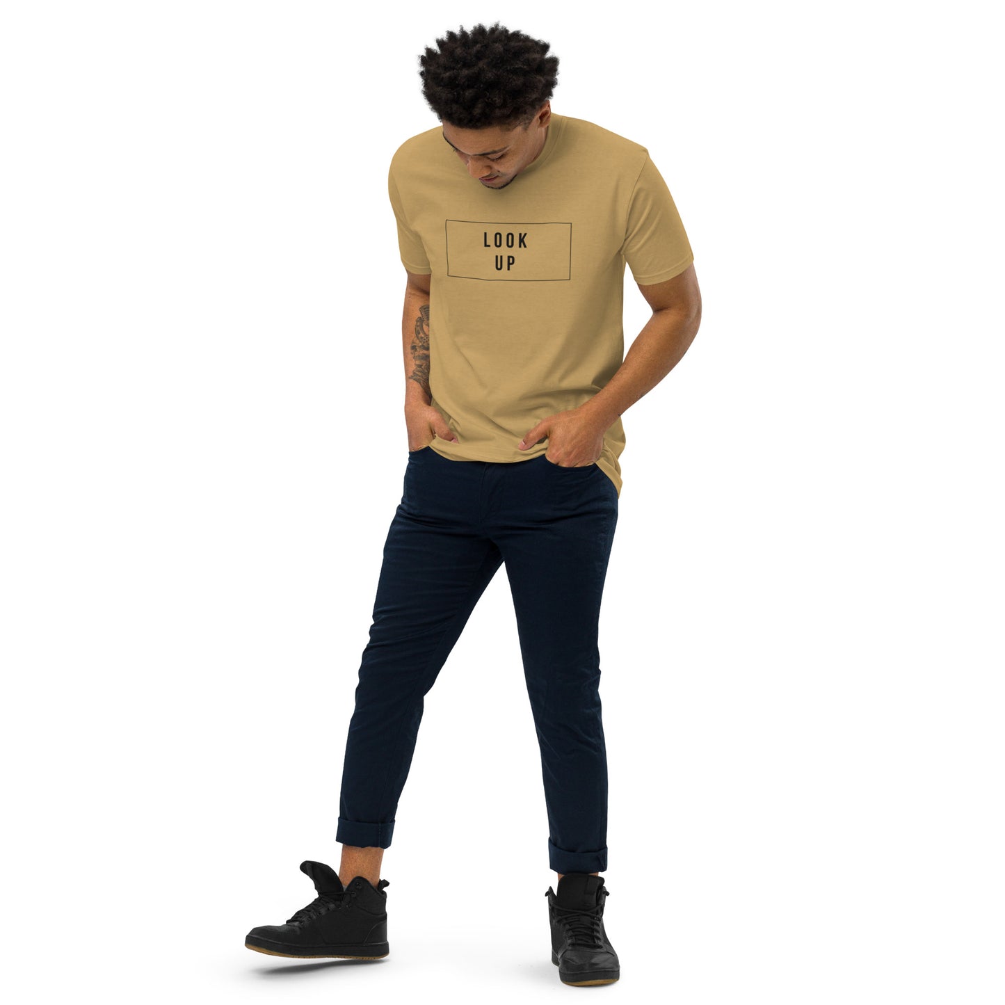 Look Up Premium Heavyweight Tee