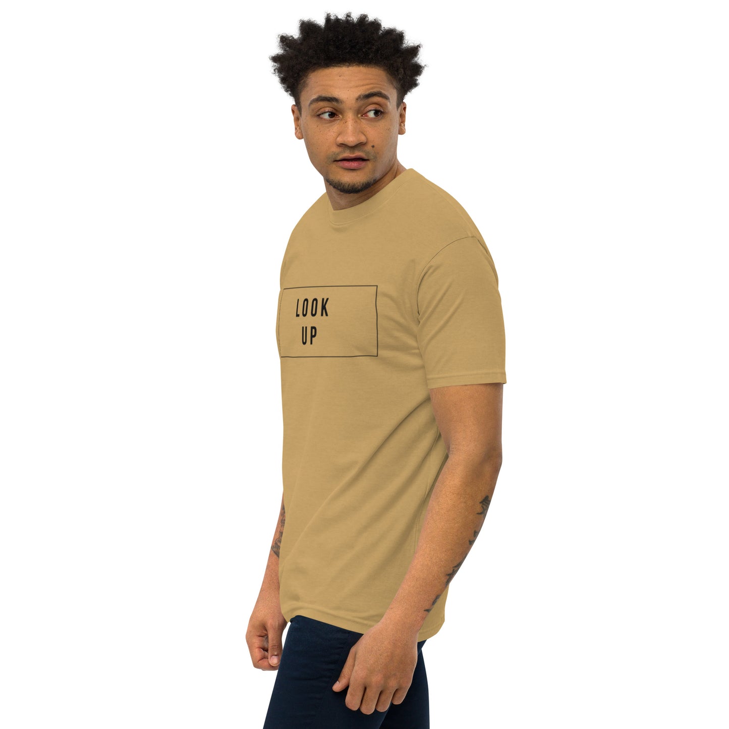 Look Up Premium Heavyweight Tee