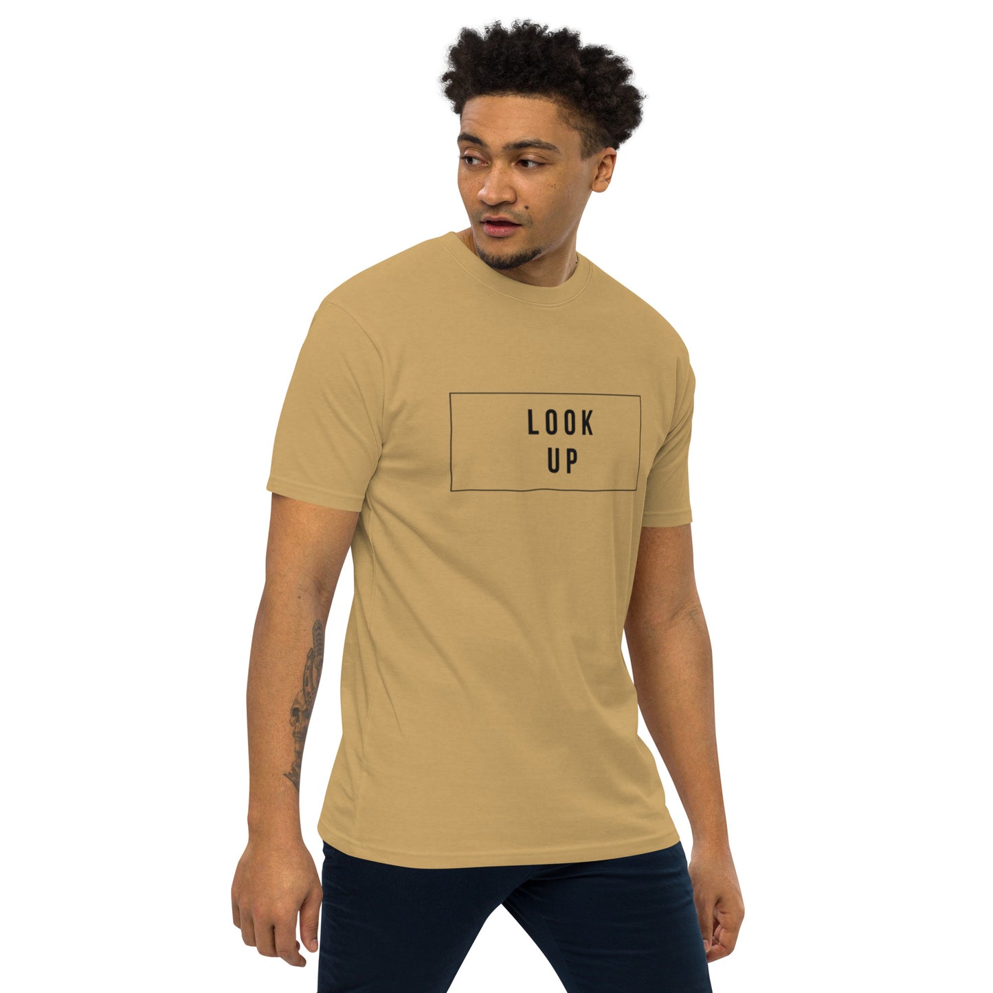 Look Up Premium Heavyweight Tee