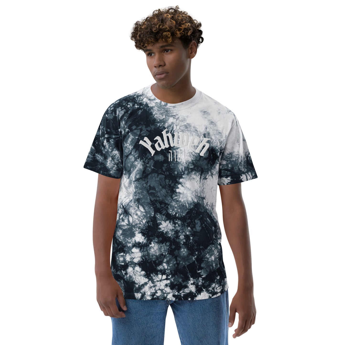 Oversized Yaw-Weh Tie-Dye T-Shirt