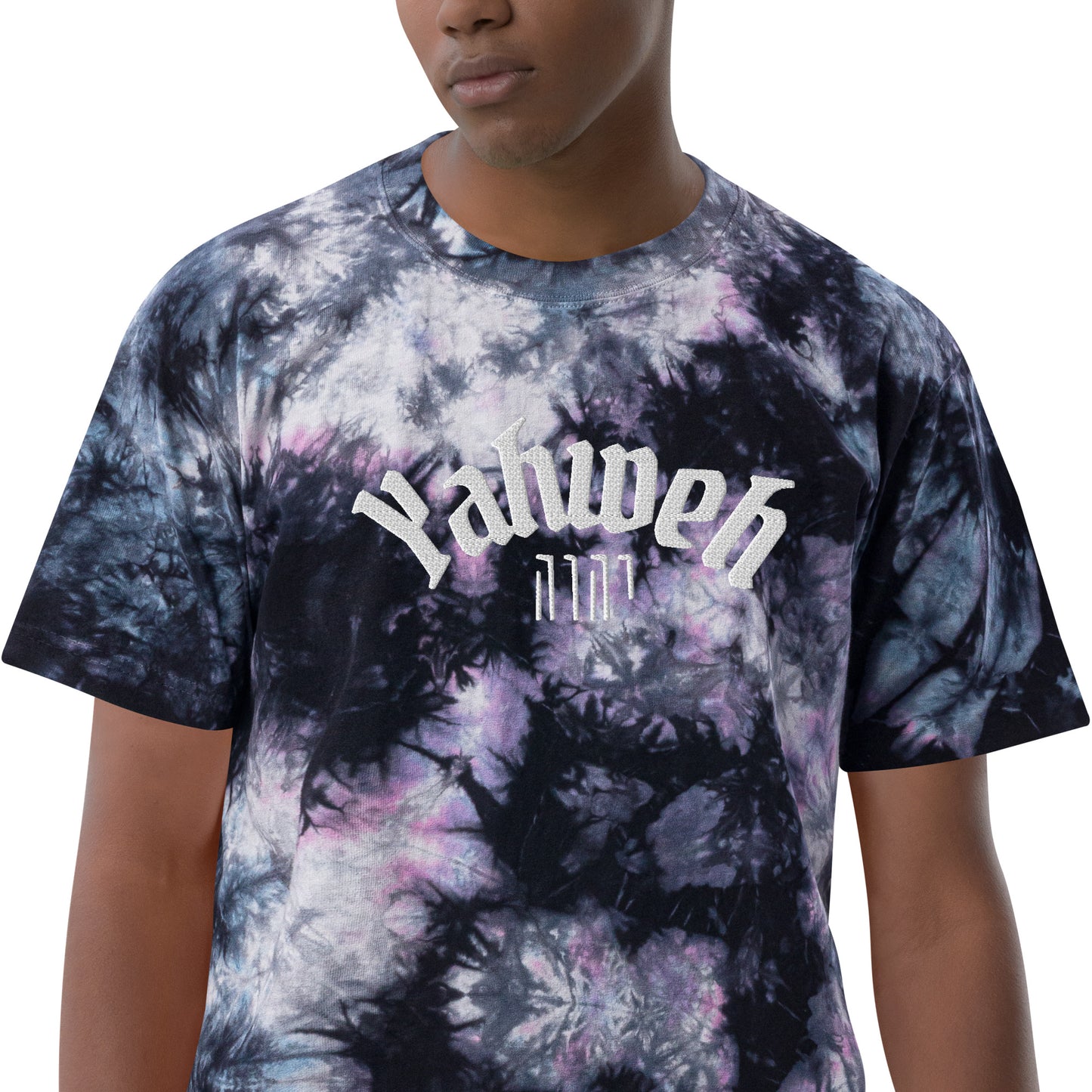 Oversized Yaw-Weh Tie-Dye T-Shirt