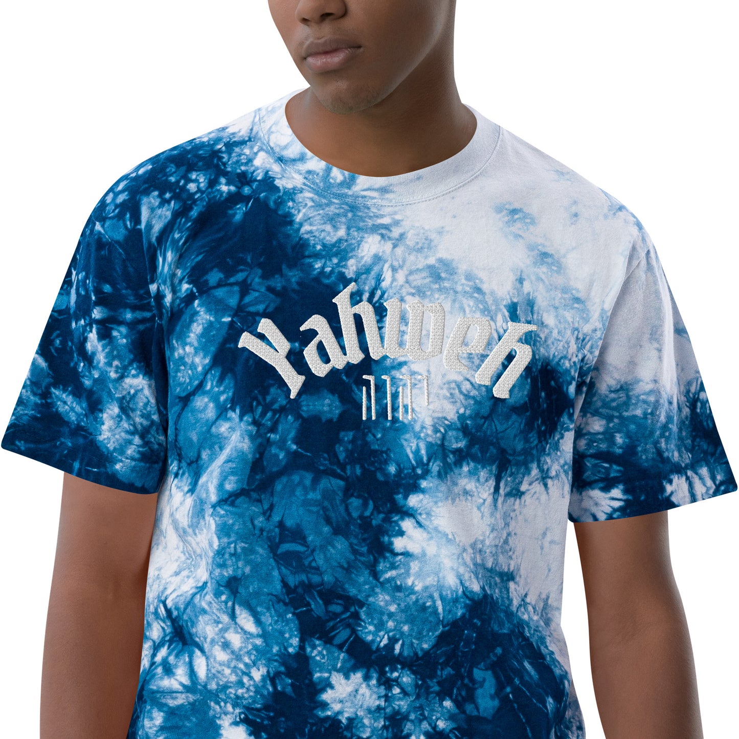 Oversized Yaw-Weh Tie-Dye T-Shirt